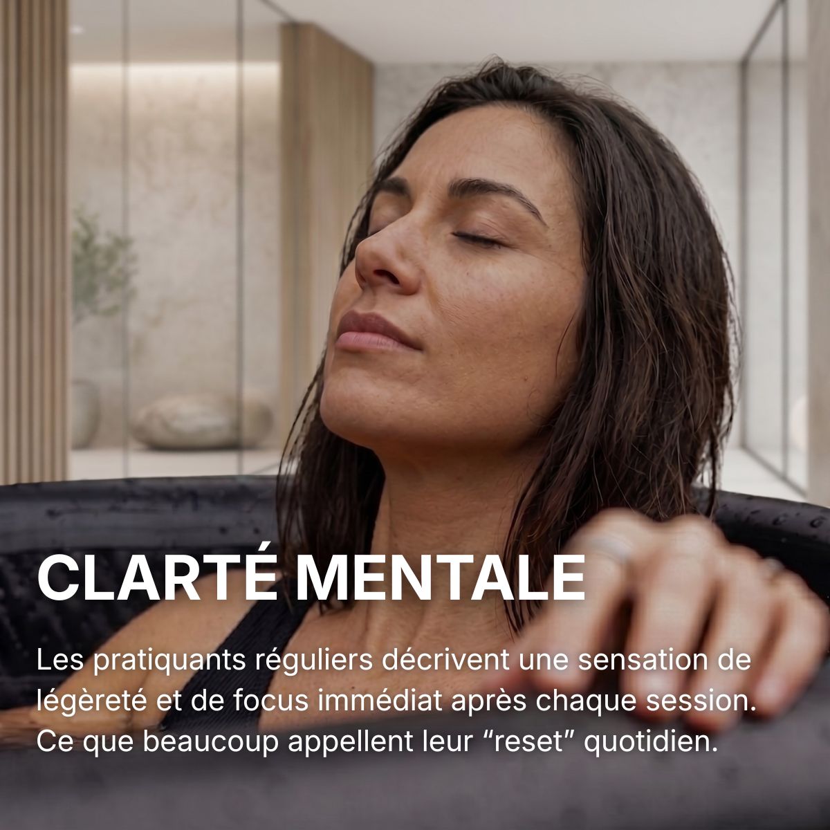 Clarté mentale bain froid Kalda immersion froide rituel quotidien