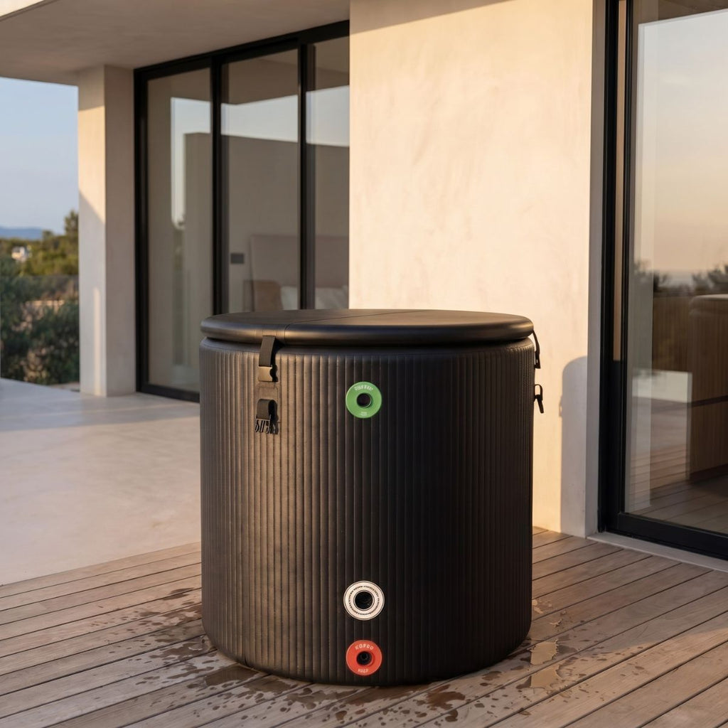 image numéro 4 bain froid connecteurs tuyaux